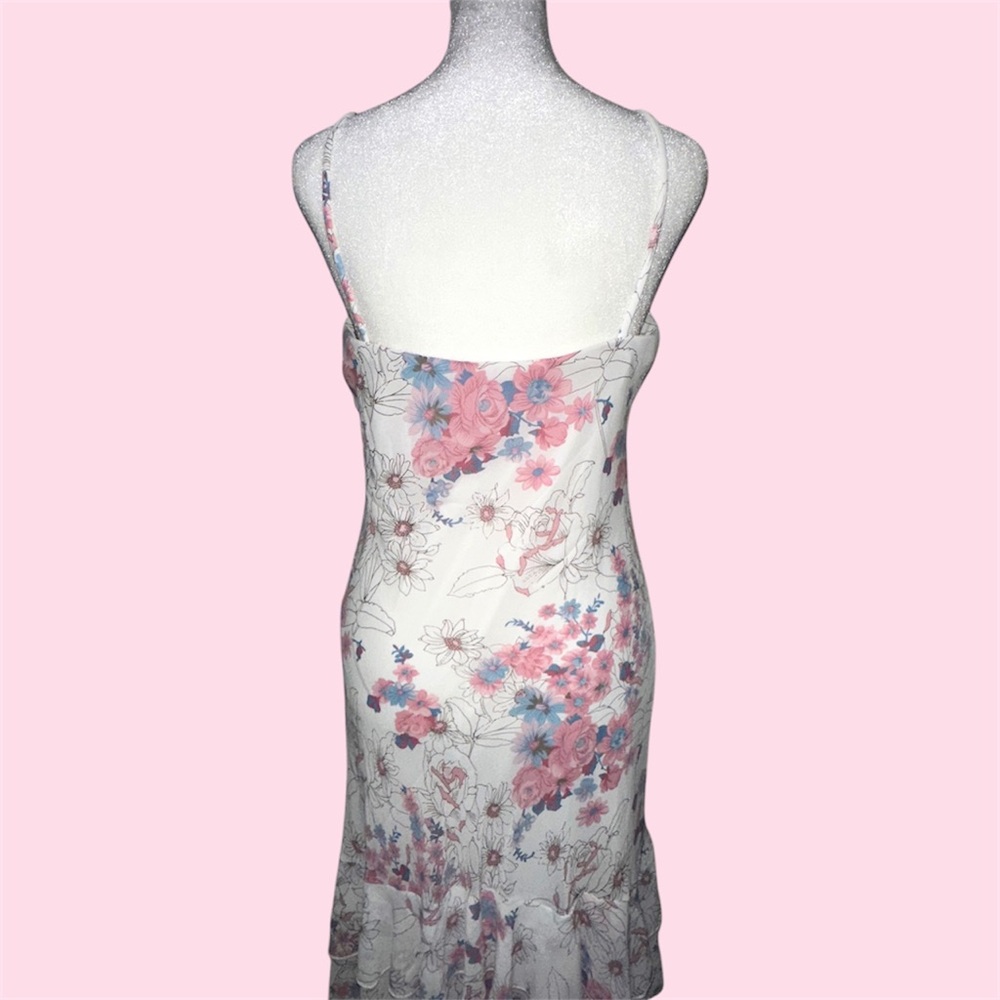 Y2K Floral Ruffle Dress - Picture 6 of 6